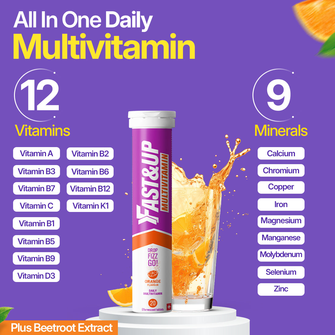 Fast&Up Multivitamin - Orange