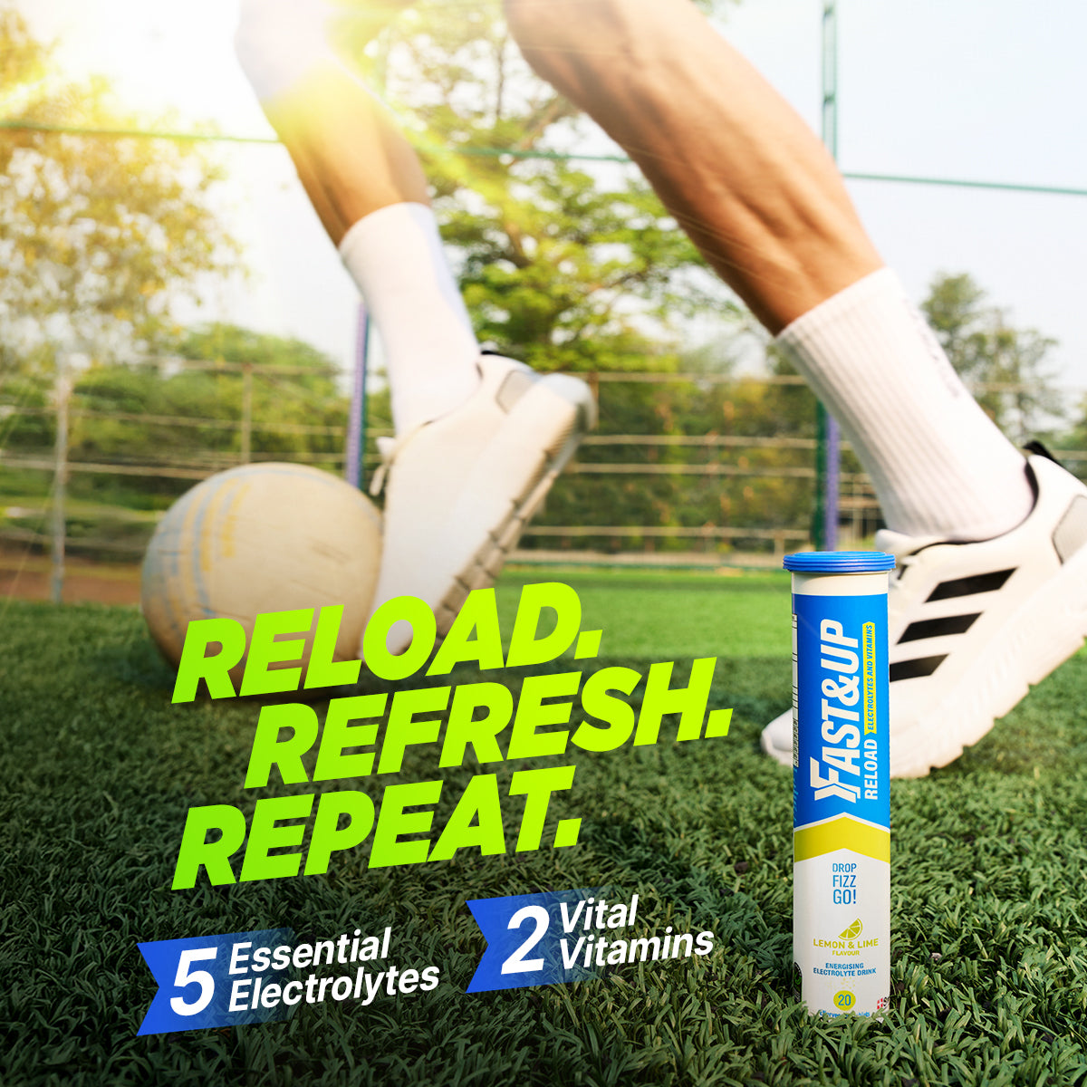 Fast&Up Reload - Instant Electrolytes & Hydration - Peach Ice Tea