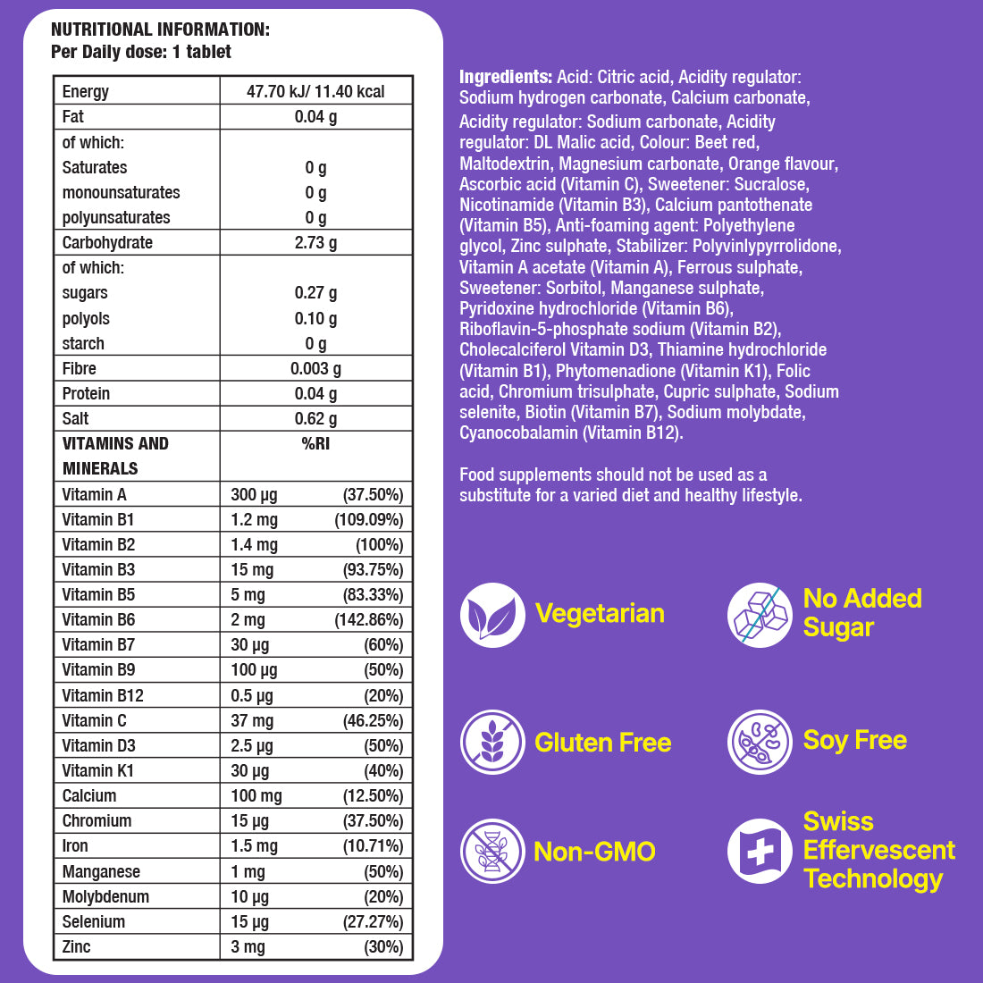 Fast&Up Multivitamin - Orange