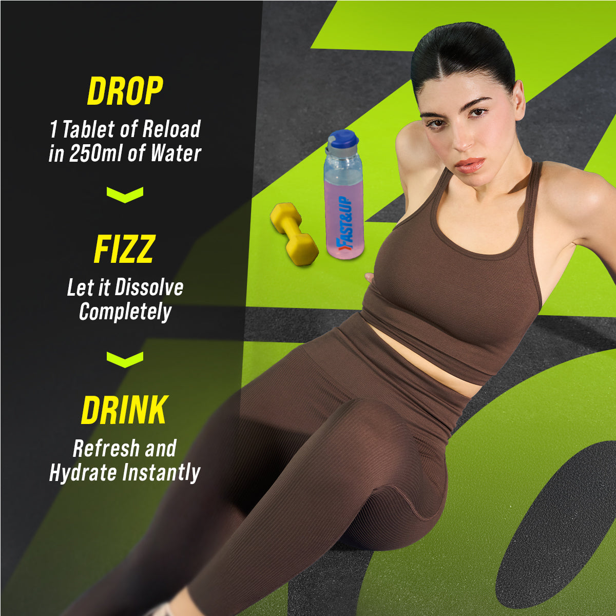 Reload Zero Sugar & Calories - Instant Energy & Hydration Tablets – Summer Fruits Flavour Pack of 4