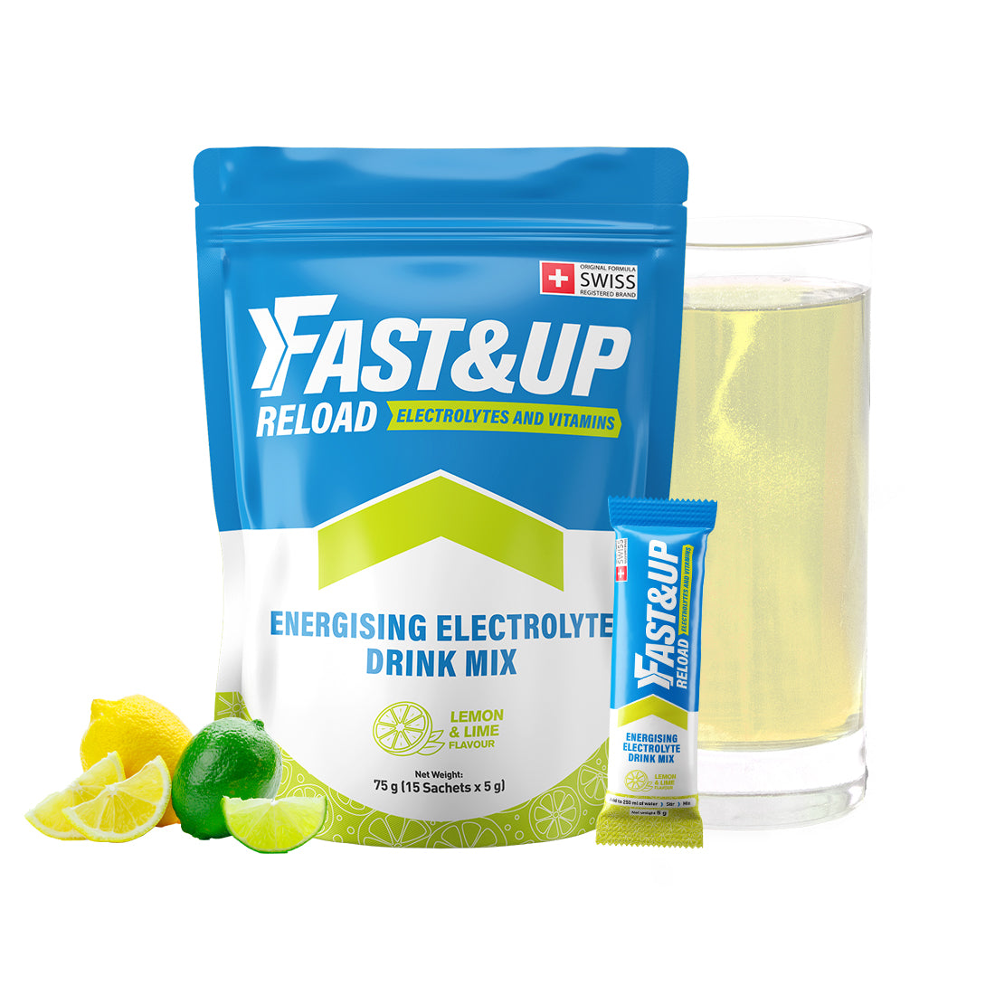 Reload – Instant Electrolyte & Hydration Drink Mix - Lime & Lemon