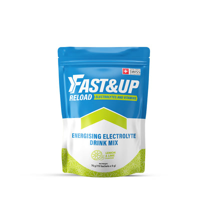 Fast&Up Reload - Instant Electrolyte & Hydration Drink Mix - Lime & Lemon