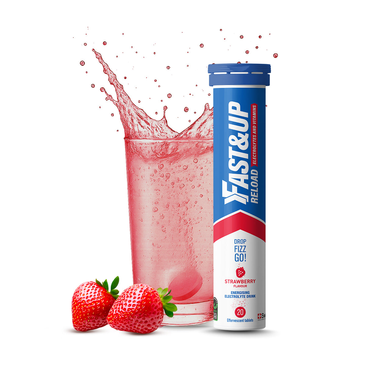 Fast&Up Reload - Instant Electrolytes & Hydration - Strawberry