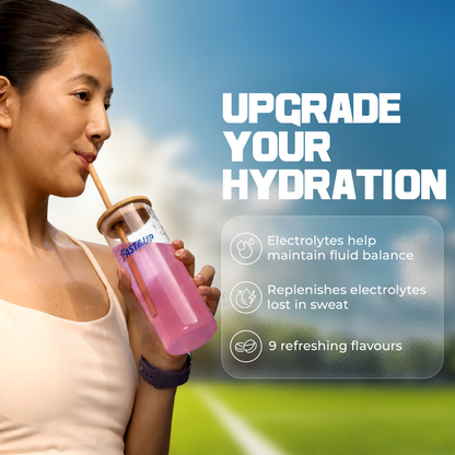 Reload - Electrolyte Tablets for Instant Hydration & Energy - Mixed Berry Flavour, Pack of 4