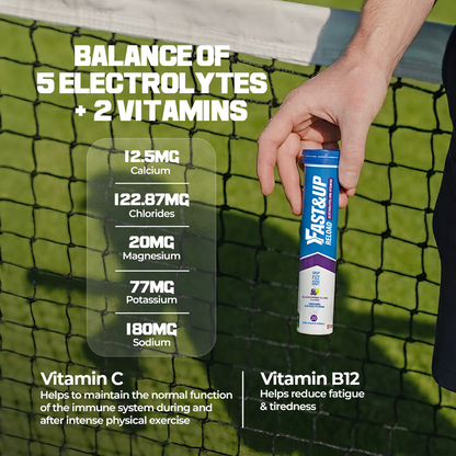 Reload - Electrolyte Tablets for Instant Hydration & Energy - Blackcurrant & Lime Flavour, Pack of 1