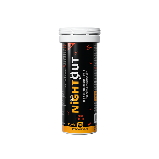 Nightout Recovery Drink - For A Better Morning After - Fizzy Lemon Flavour