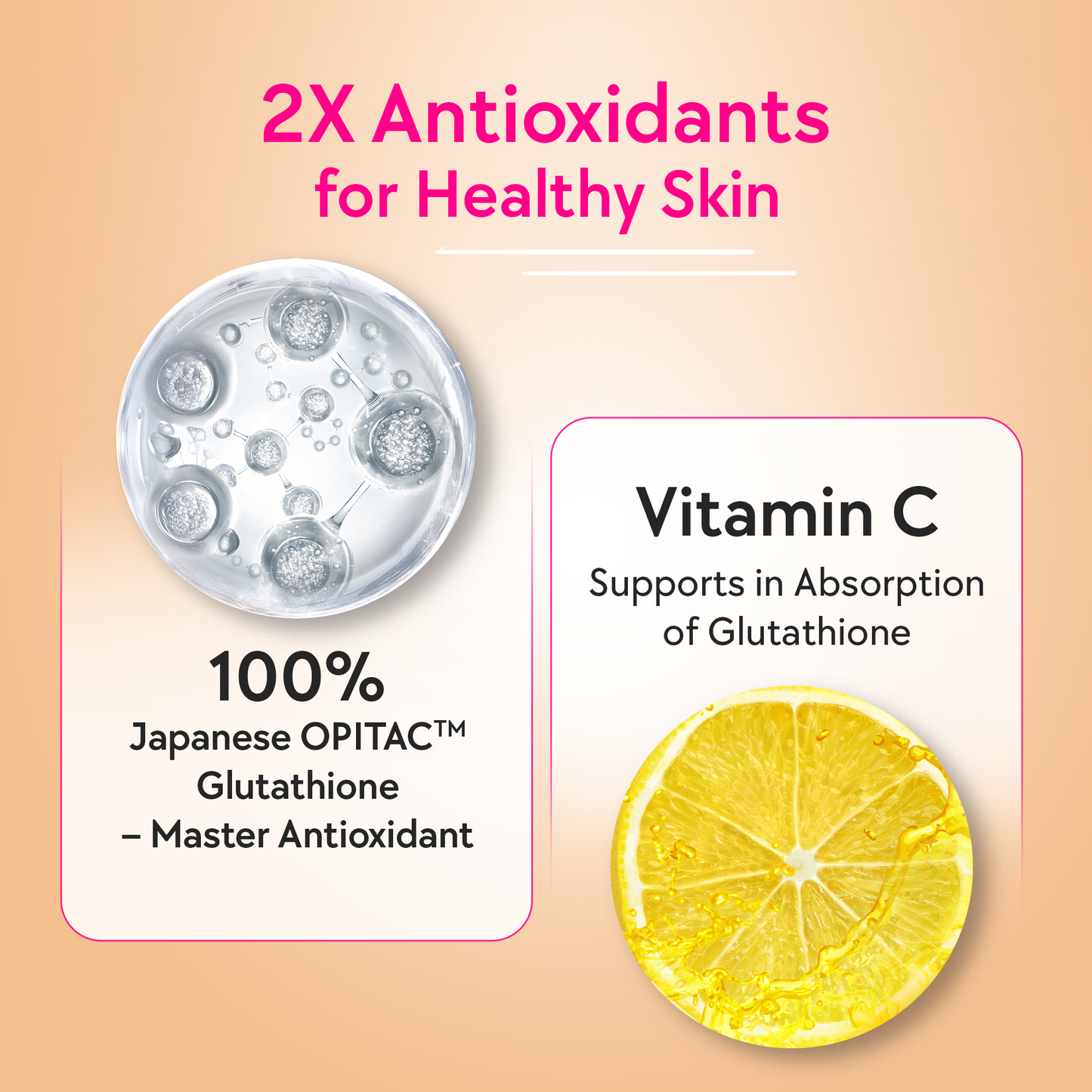 Chicnutrix Glow - For Healthier, More Radiant Skin - Strawberry & Lemon