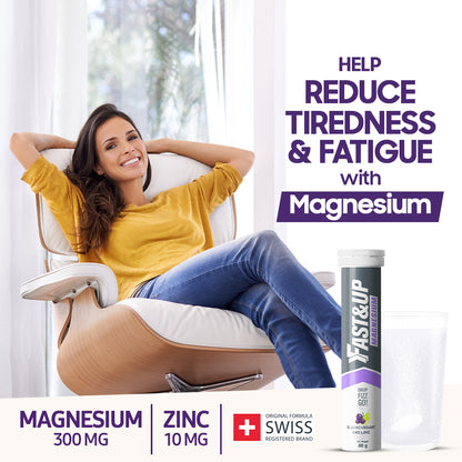 Fast&Up Magnesium - Blackcurrant & Lime