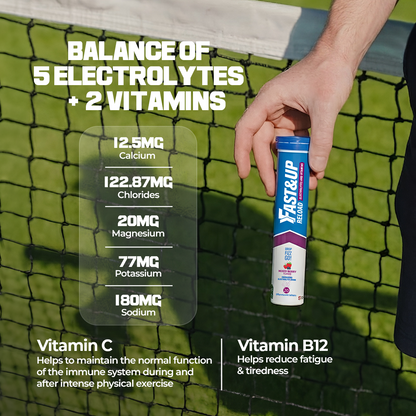 Reload - Electrolyte Tablets for Instant Hydration & Energy - Mixed Berry Flavour, Pack of 4