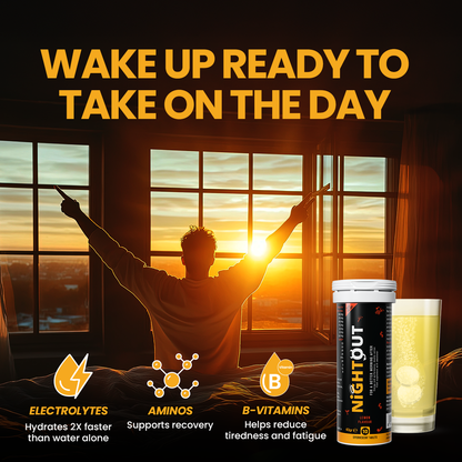 Nightout Recovery Drink - For A Better Morning After - Fizzy Lemon Flavour