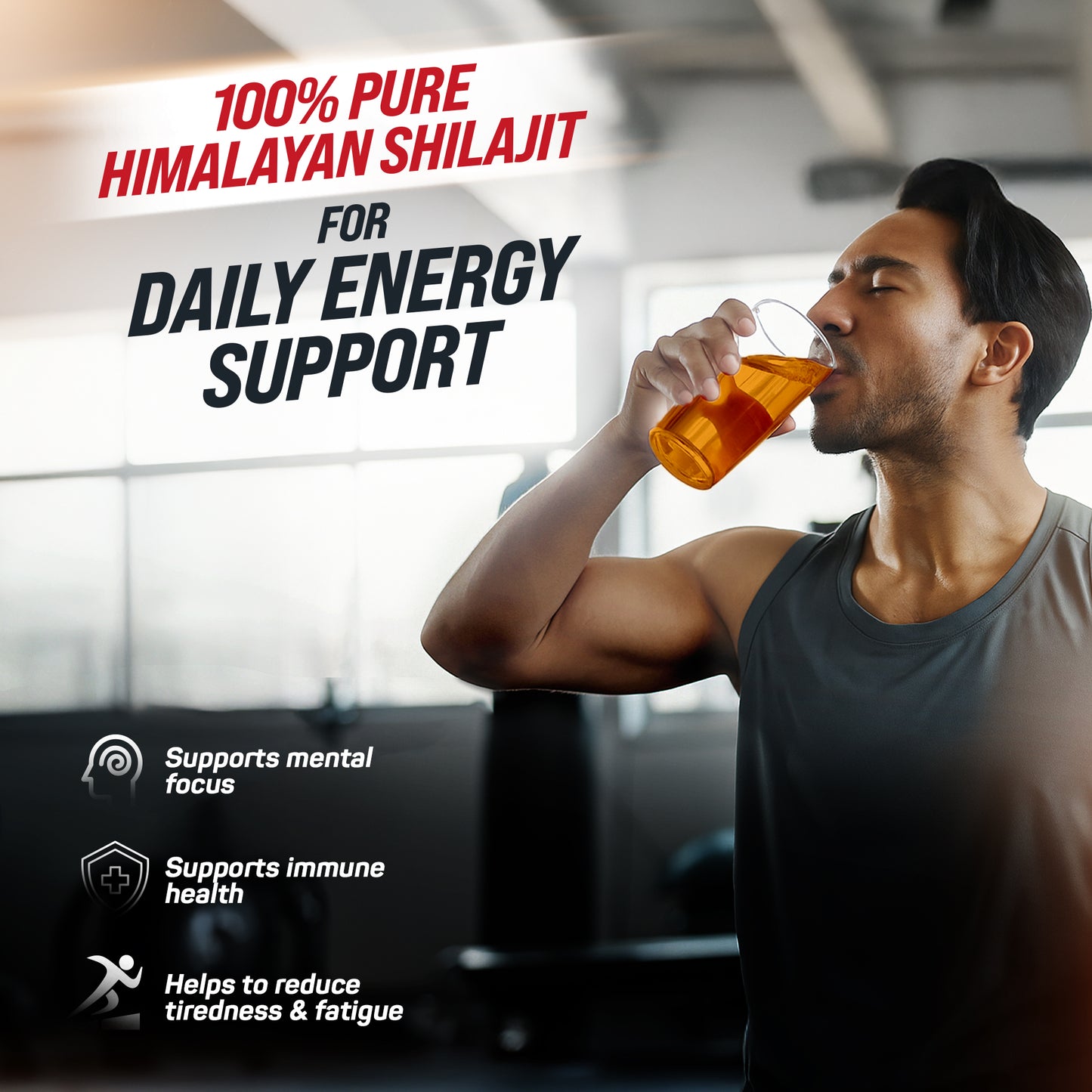 100% Pure Himalayan Shilajit for Daily Energy Support