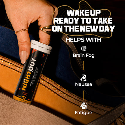 Nightout Recovery Drink - For A Better Morning After - Orange Flavour