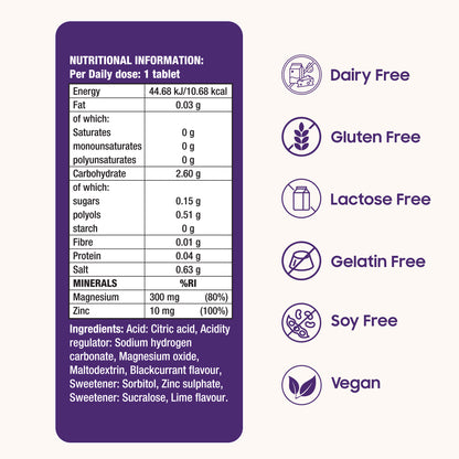Fast&Up Magnesium - Blackcurrant & Lime