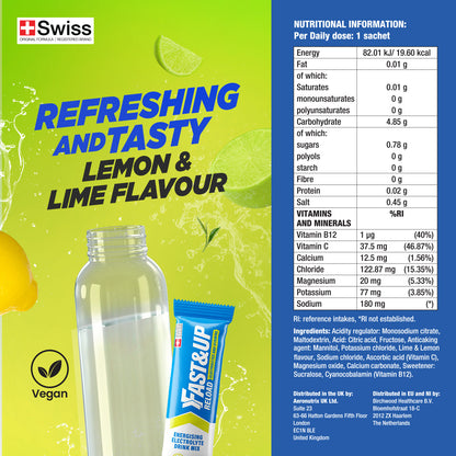 Reload – Instant Electrolyte & Hydration Drink Mix - Lime & Lemon