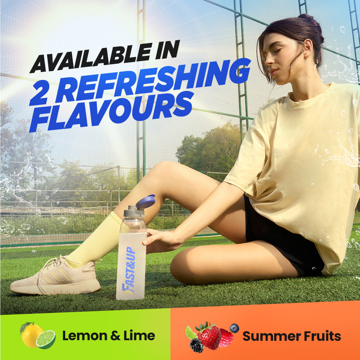 Fast&Up Reload - Instant Electrolyte & Hydration Drink Mix - Lime & Lemon
