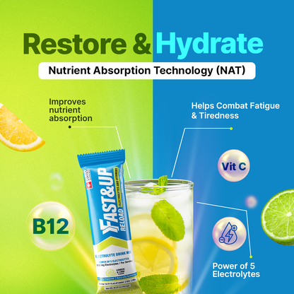 Fast&Up Reload - Instant Electrolyte & Hydration Drink Mix