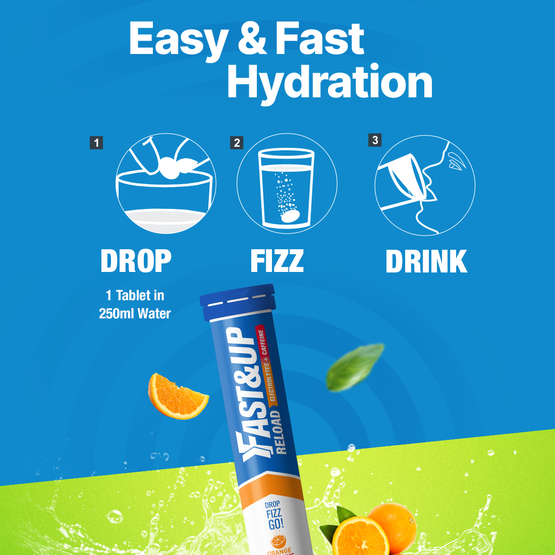 Fast&Up Reload - Instant Electrolytes & Hydration