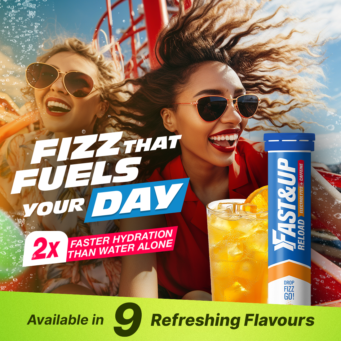 Fast&Up Reload - Instant Electrolytes & Hydration