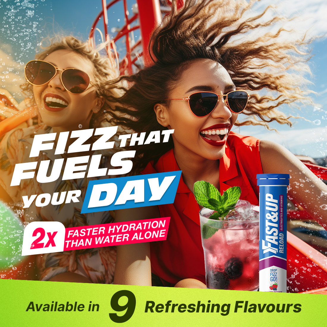 Fast&Up Reload - Instant Electrolytes & Hydration