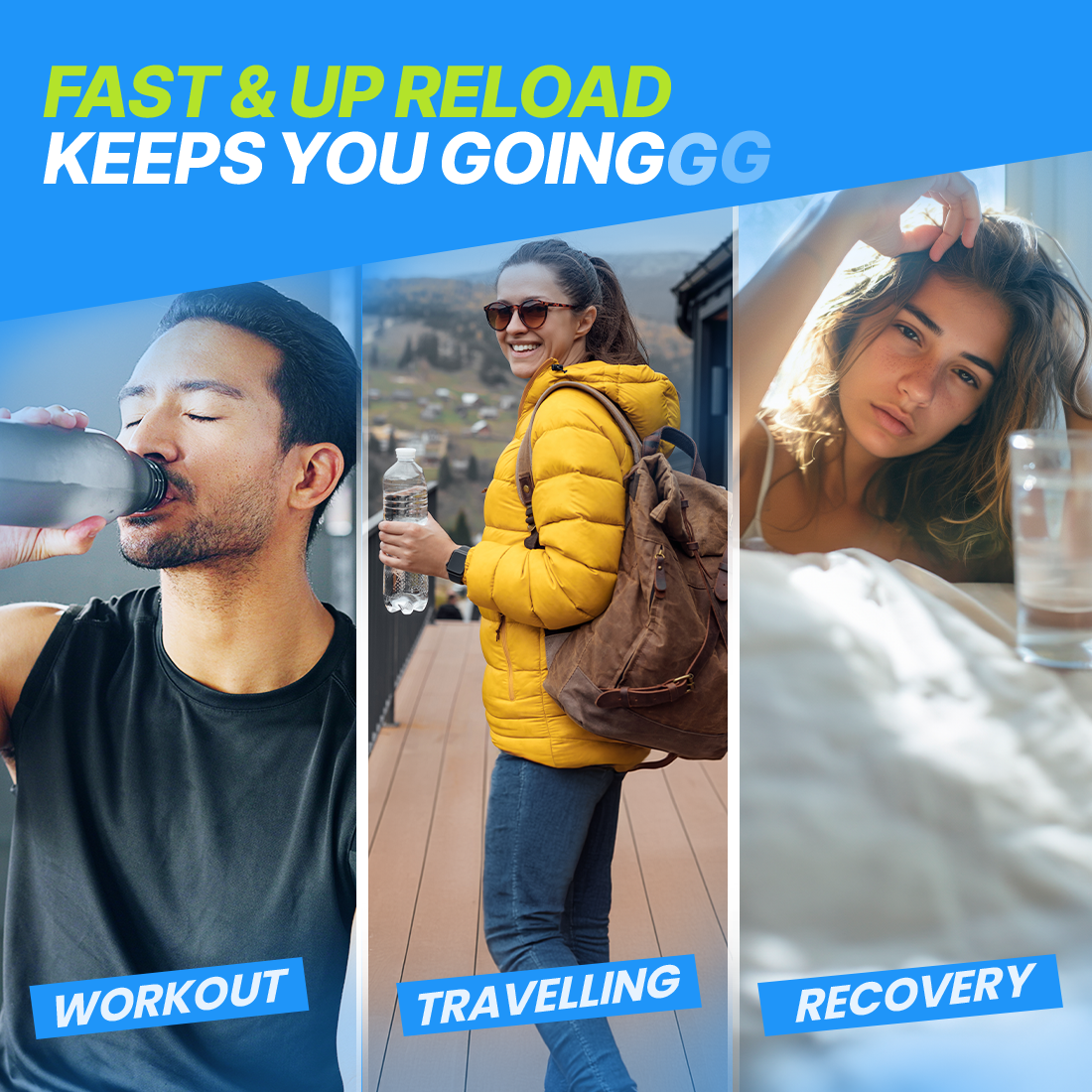 Fast&Up Reload - Instant Electrolytes & Hydration