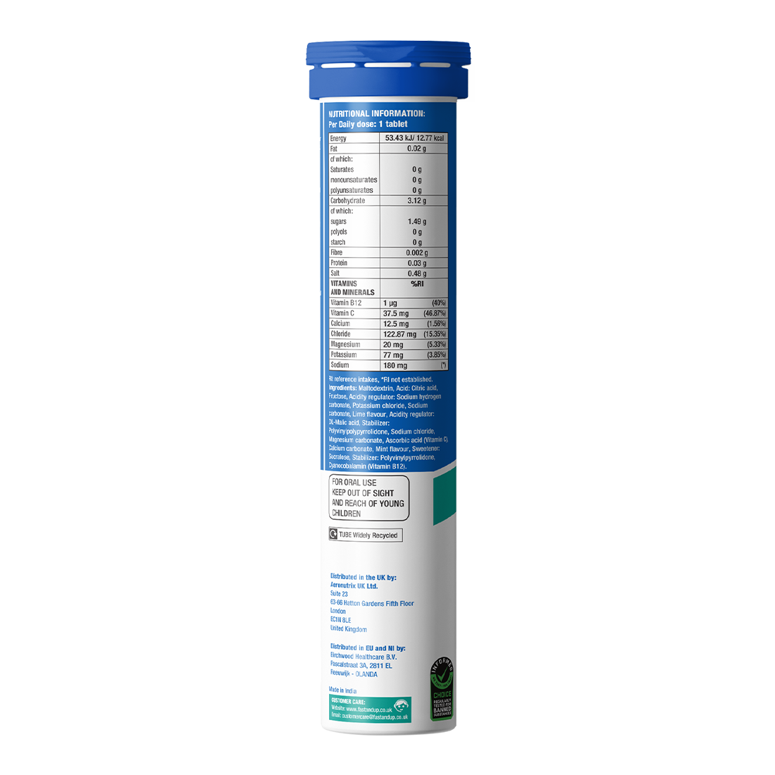 Fast&Up Reload - Instant Electrolytes & Hydration