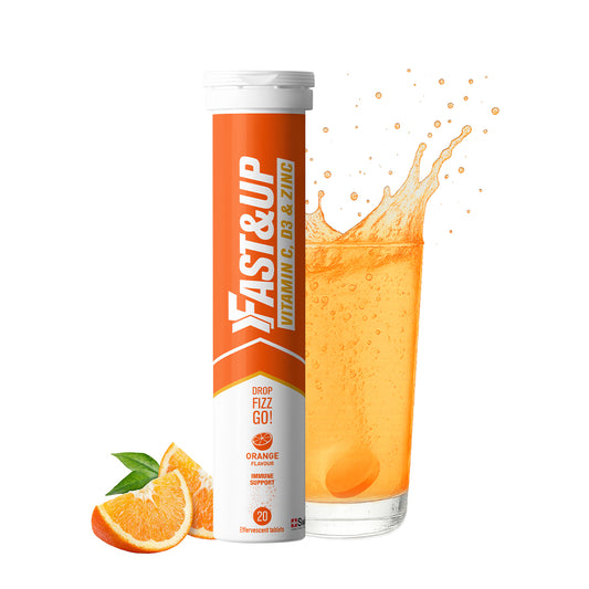Fast&Up Vitamin C, D3 & Zinc - Orange
