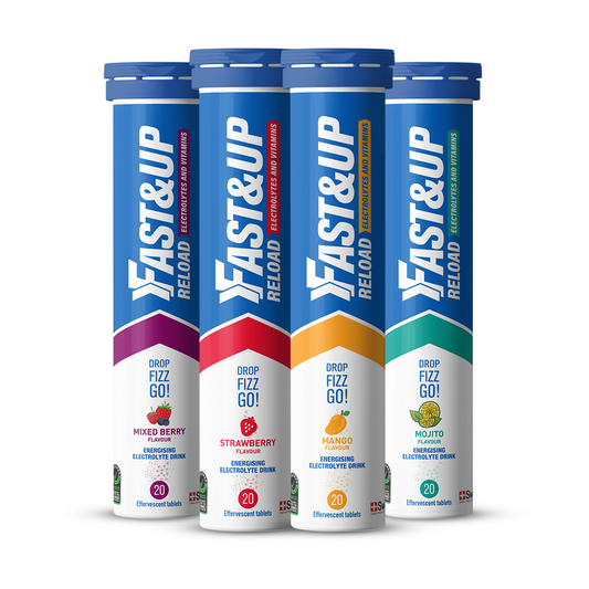 Reload Megamix Bundle - Electrolyte Tablets for Instant Hydration & Energy - 4 Assorted Flavours