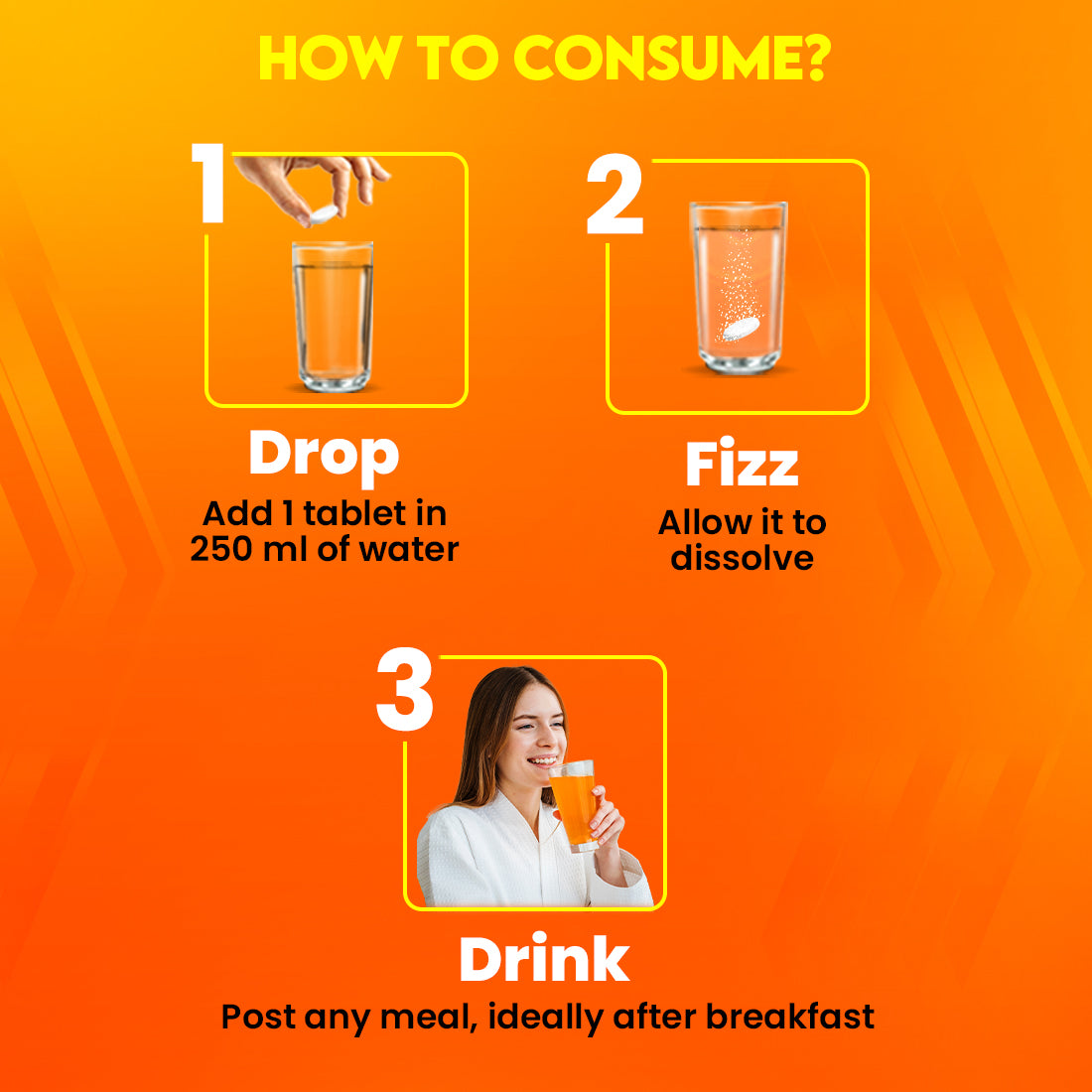 Fast&Up Vitamin C, D3 & Zinc