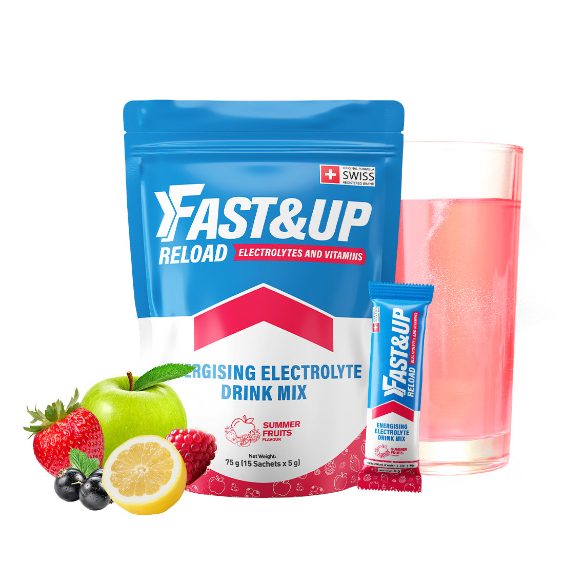 Reload – Instant Electrolyte & Hydration Drink Mix - Summer Fruits