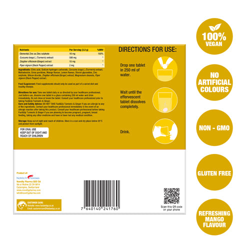 Fast&Up Turmeric & Ginger - Mango