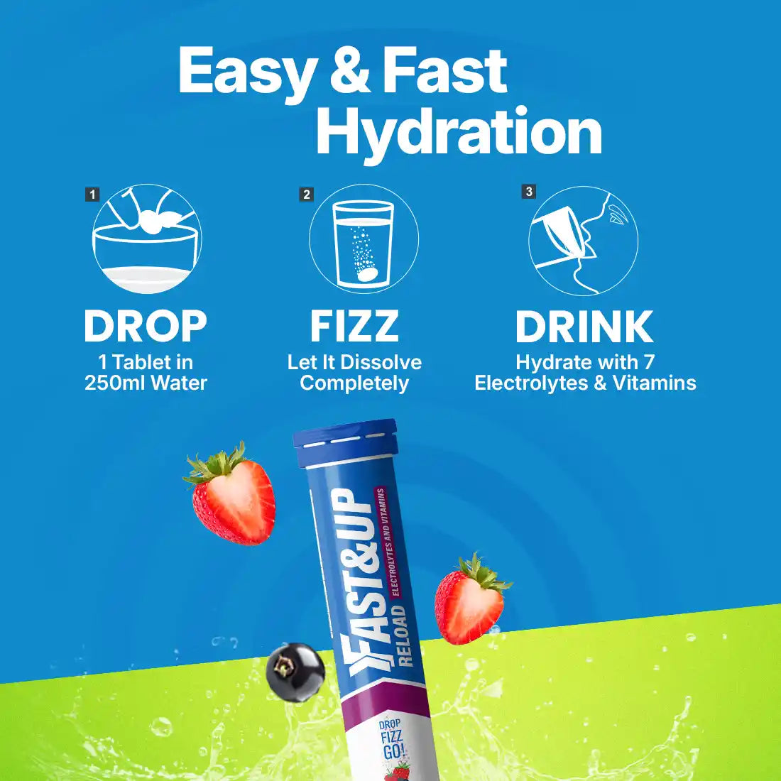 Fast&Up Reload - Instant Electrolytes & Hydration