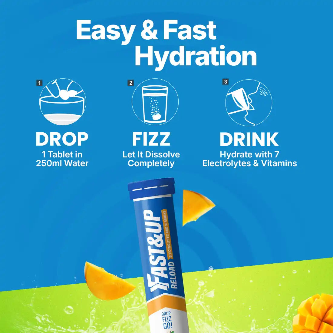 Fast&Up Reload - Instant Electrolytes & Hydration