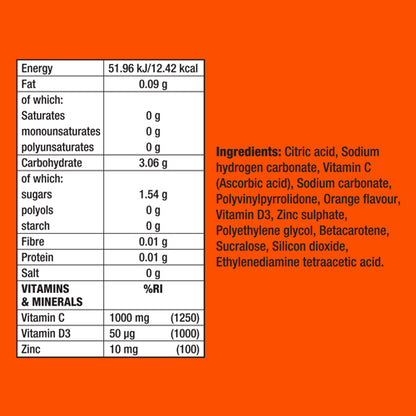 Fast&Up Vitamin C, D3 & Zinc