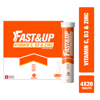 Fast&Up Vitamin C, D3 & Zinc