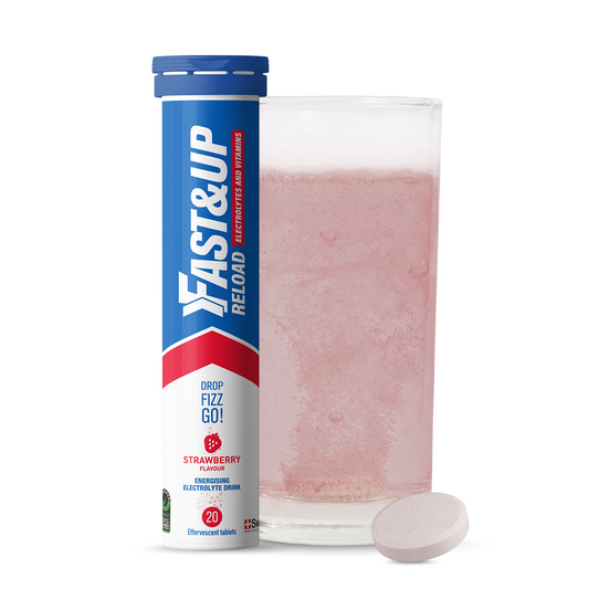 Reload - Electrolyte Tablets for Instant Hydration & Energy - Strawberry Flavour, Pack of 1