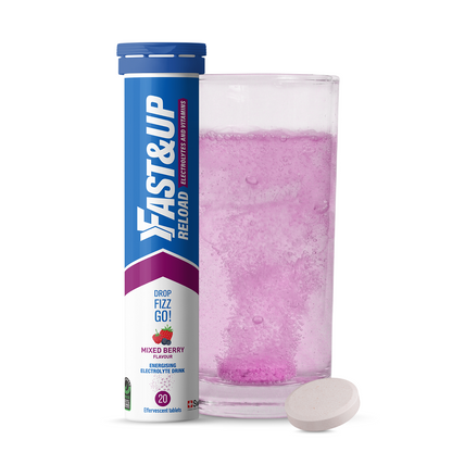 Reload - Electrolyte Tablets for Instant Hydration & Energy - Mixed Berry Flavour, Pack of 1